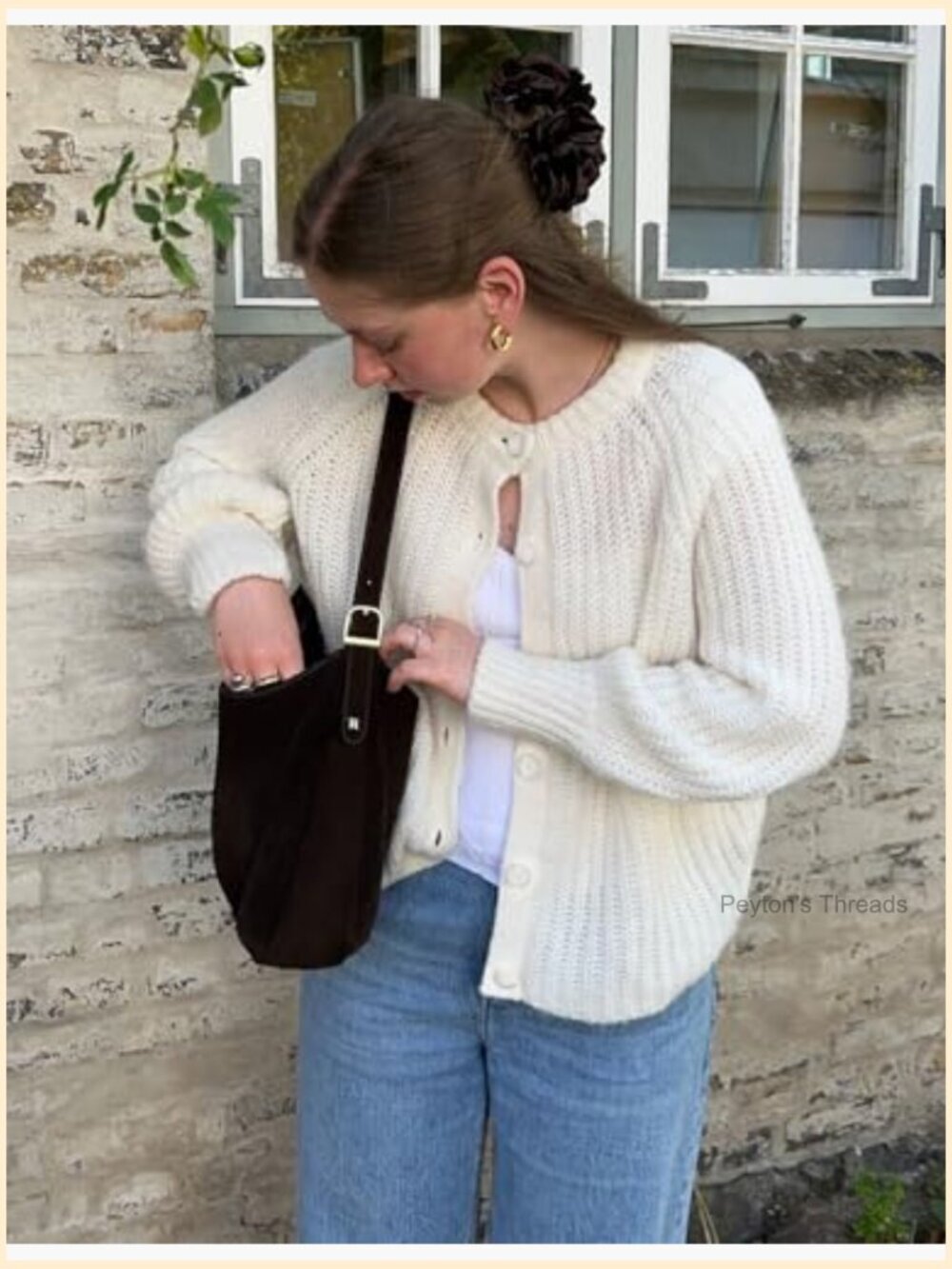 Chunky Soft Knit Cardigan Sweater Button Down Long Sleeve Open Front - Picture 2 of 7